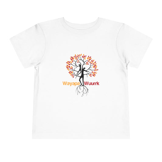 Autumn Tree Toddler Tee, Fall Outfit, Kids Graphic T-Shirt, Celebration Apparel, Gift for Toddlers, Nature-Inspired Design
