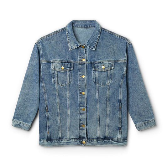 Chic Women's Denim Jacket with Nature-Inspired Design, Perfect for Casual Outfits, Spring Fashion, Festivals, and Everyday Wear, Gift [...]