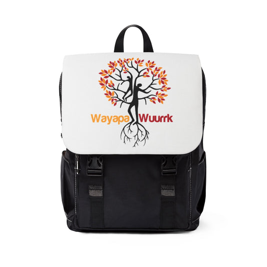 Unisex Natural Tree Design Backpack, Eco-Friendly School Bag, Everyday Use, Gift for Nature Lovers, Stylish Travel Companion