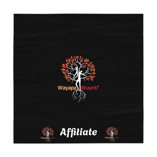 Wayapa Wuurk Tree Design Tablecloth - Bohemian Home Decor, Autumn Table Cover, Eco-Friendly Dining, Unique Gift Idea, Nature-Inspired Decor