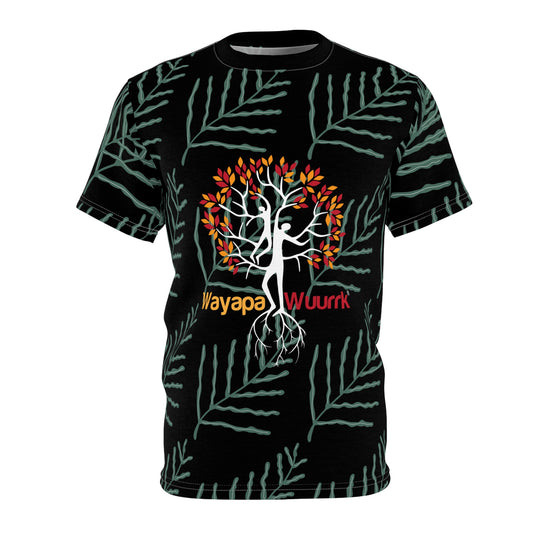 Unisex Nature-Inspired Tee | Wayapa Wuurk Botanical Shirt, Eco-Friendly Fashion, Gift for Nature Lovers, Boho Style T-Shirt, Relaxed Fit Top