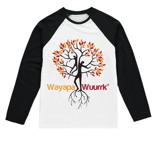 Wayapa Earth Connected Sublimation Baseball Long Sleeve T-Shirt
